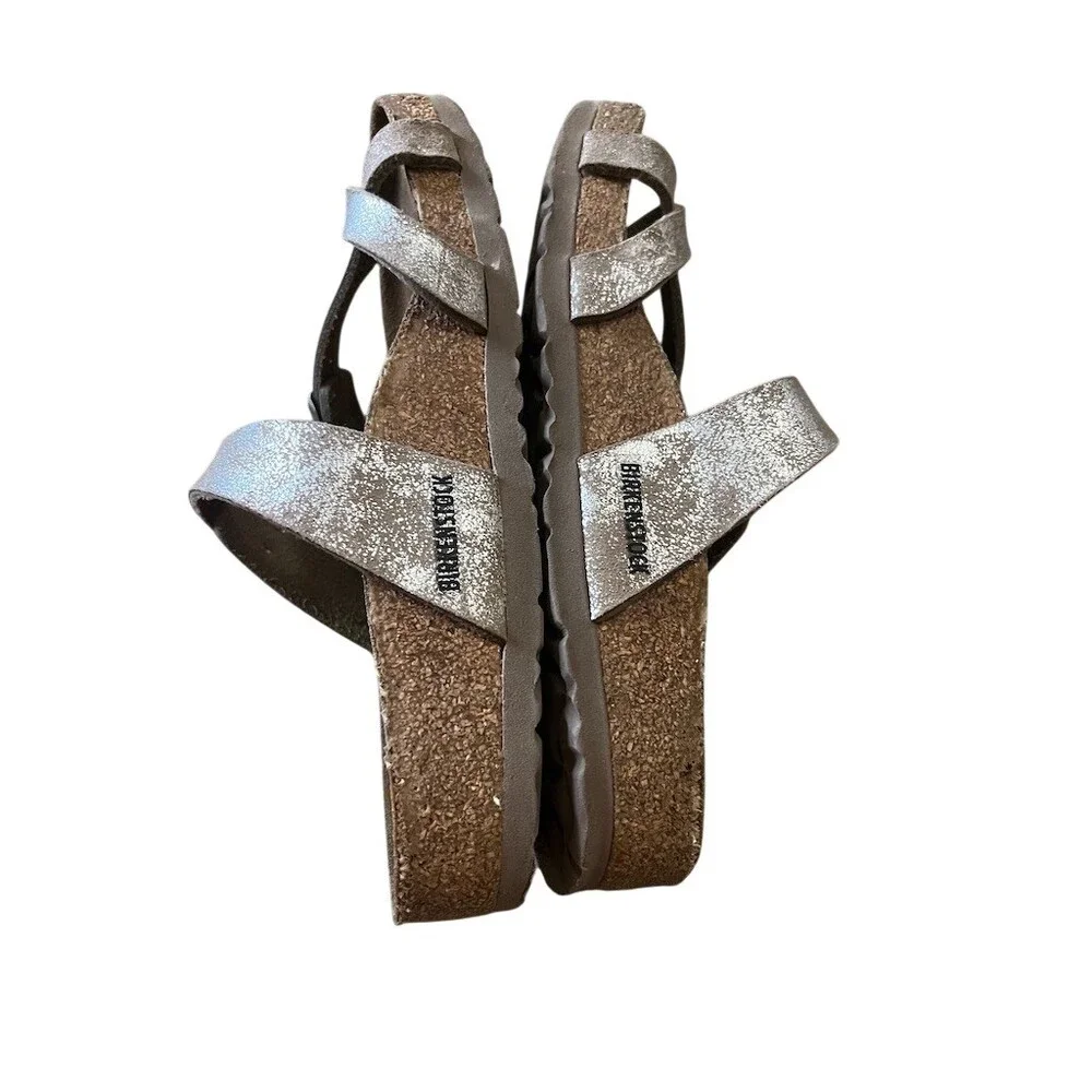 Birkenstock Mayari Womens Thong Sandals Beige Size US 4 EU 35